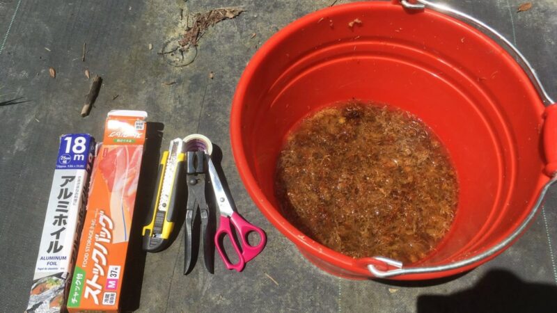 取木に使用する道具