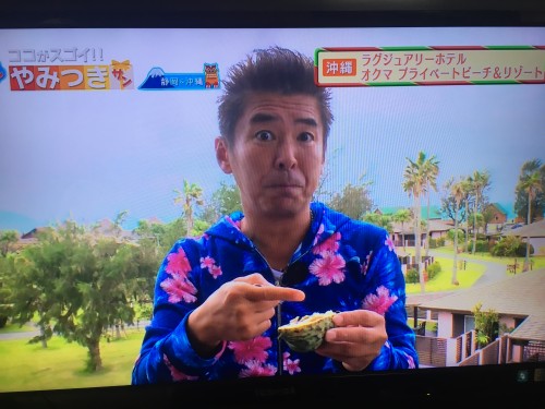 静岡朝日テレビと琉球朝日放送の番組でも紹介された中村果樹園のアテモヤ紹介シーン